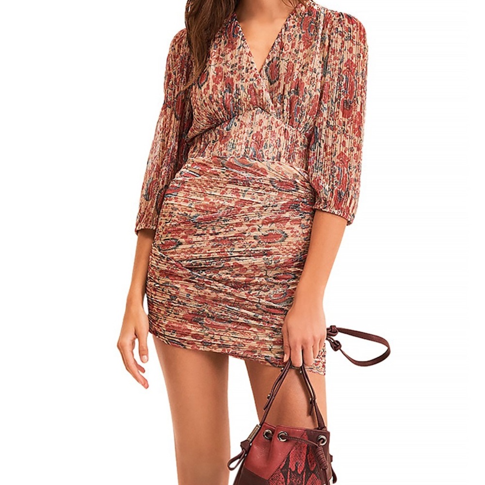 Amelia Floral Print Dress
